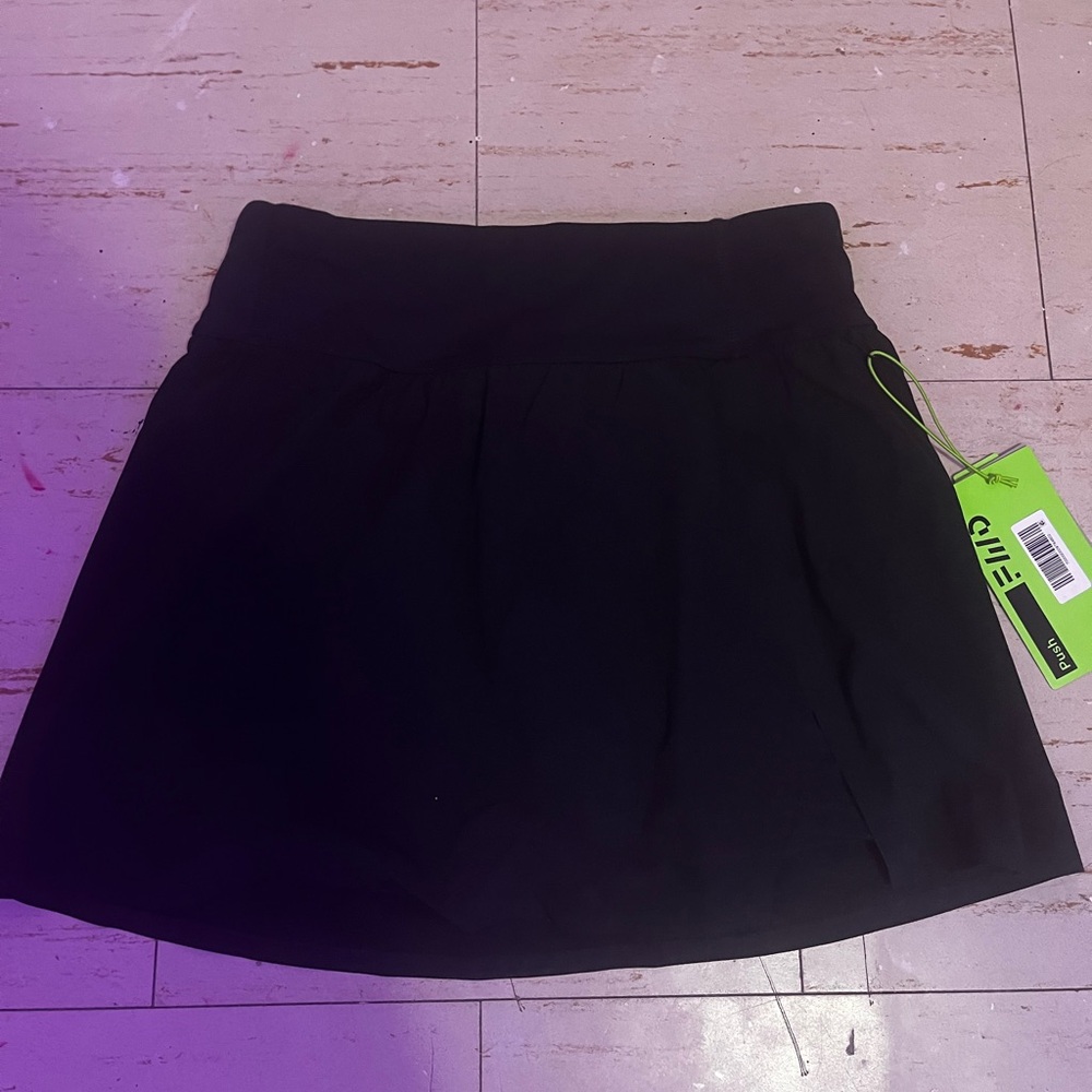 Chic Black Skater Skirt